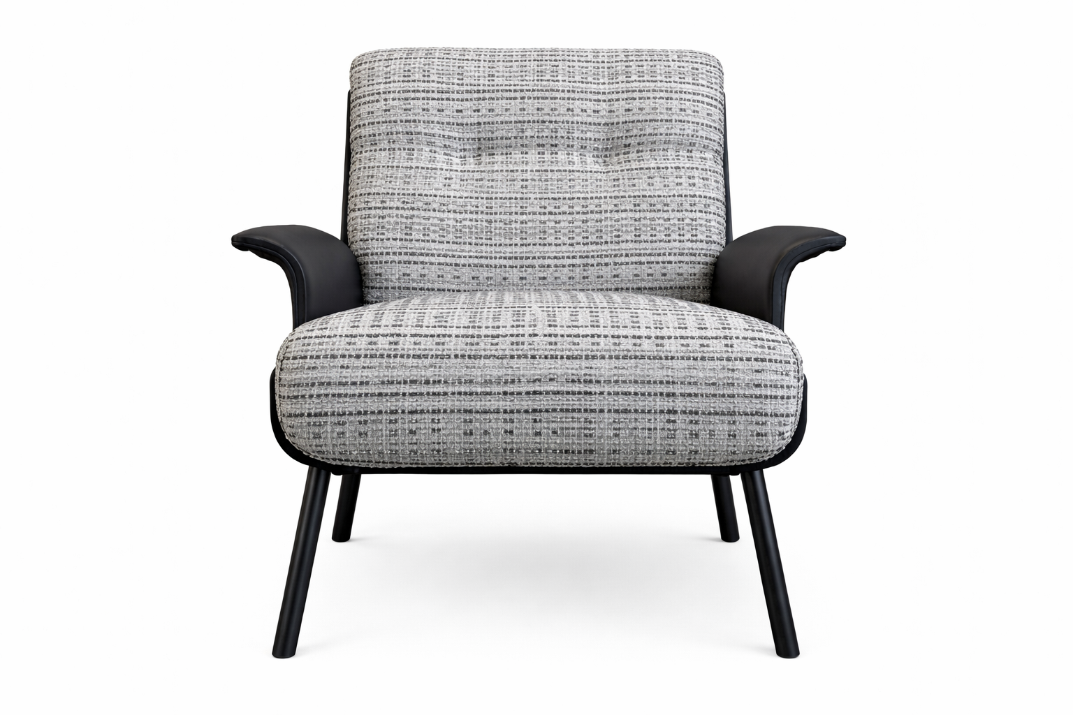 Napa Leather Accent Chair | Modern Luxury Armchair