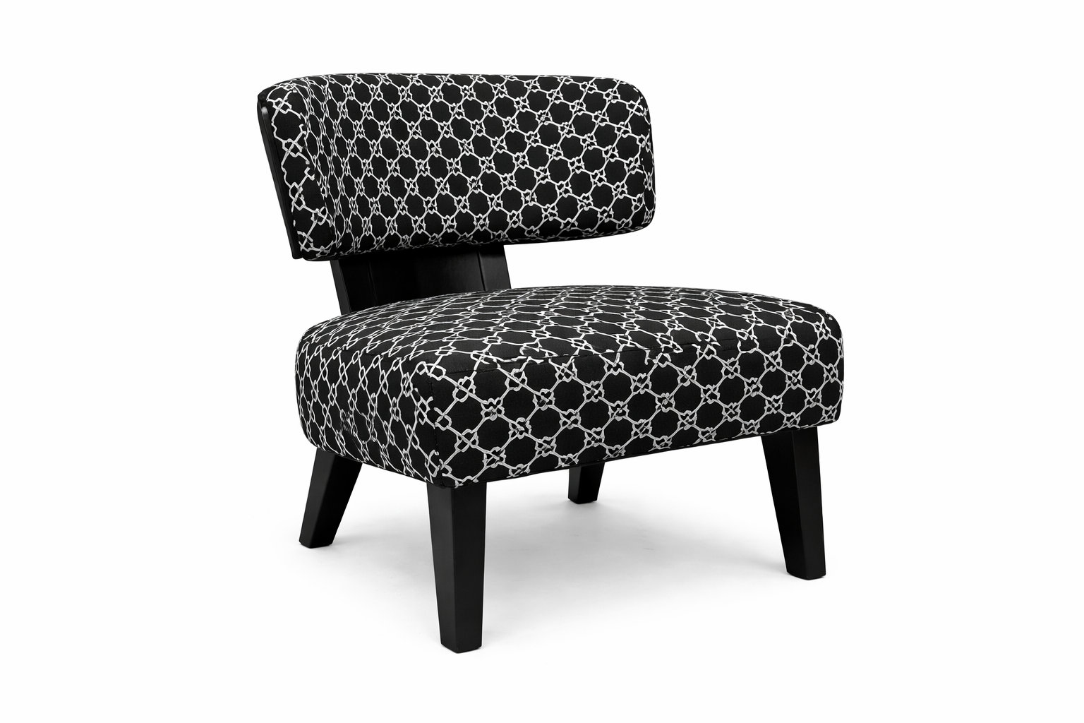 Designer Pattern Lounge Chair | Comfortable Upholstered Chair